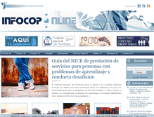 Tablet Screenshot of infocop.es